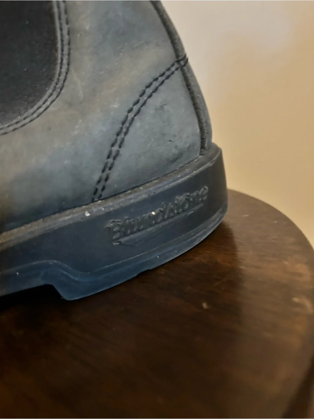 Blundstone Classic Black Slip-On Chelsea Work Boots for Men Sz 8
